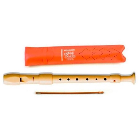 HOHNER FLAUTA PLASTICO FUNDA NARANJA