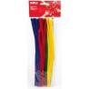 APLI LIMPIAPIPAS 300X6MM COLORES SURTIDOS -50U-