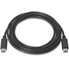 AISENS CABLE USB 2.0 3A TIPO USB-C/M - USB-C/M NEGRO 1,0M