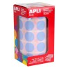 APLI GOMETS REDONDOS 20MM ROLLO AZUL CLARO -ROLLO 1.770 UNIDADES-