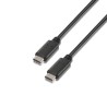 AISENS CABLE USB 2.0 3A, TIPO USB-C/M-USB-C/M, 2.0 METRO
