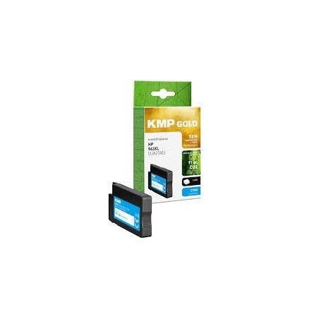 TINTA KMP CIAN OFFICEJET PRO ALL-IN-ONE 9010,9012,9014,9015,9016,9019,9020,9022,9025 - Nº 963XL