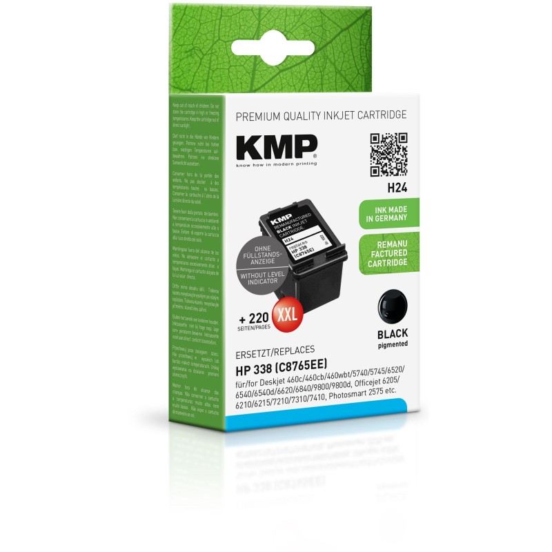 TINTA KMP NEGRO DESKJET460C 460CB 460WBT 5740 5745 6520 6540 6540D 6620 6840 9800 9800D OFFICEJET 6205 6210 6215 7210 7310 7410