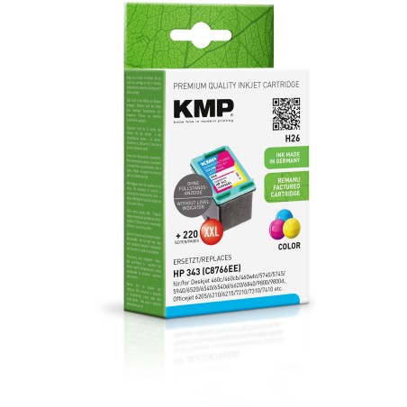 TINTA KMP 3 COLORES C M Y DESKJET 460C 460CB 460WBT 5740 5745 6520 6540 6540D 6620 6840 9800 9800D OFFICEJET 6205 6210 6215 7210
