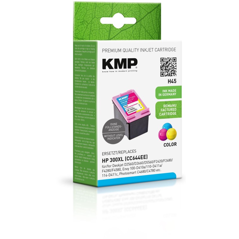 TINTA KMP PACK 3 COLORES C M Y DESKJET SERIE D1600 D2560 SERIE D550 SERIE F2400 F2480 F4280 F4210 F4272 F4500 / PHOTOSMART C4680