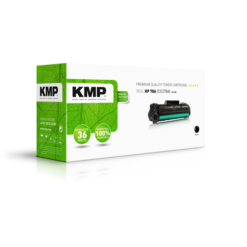 TONER KMP NEGRO LASERJET P 1606 DN 1566 - M 1536 DNF - Nº 78 A