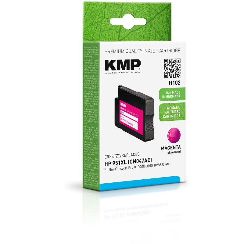 TINTA KMP MAGENTA OFFICEJET PRO 8100 8600 - Nº 951 XL