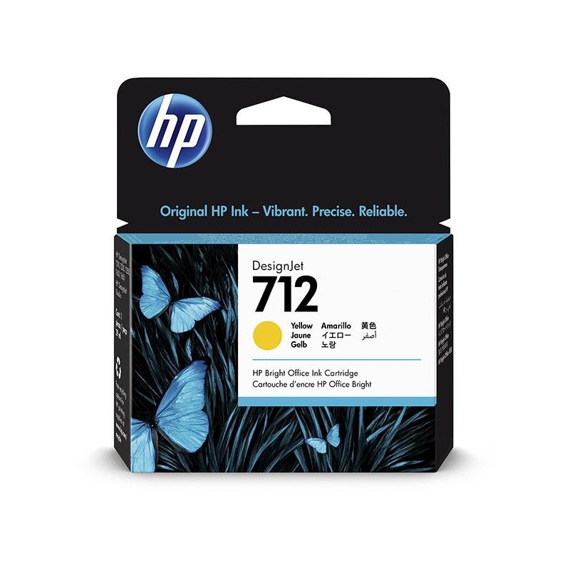 HP TINTA AMARILLO DESIGNJET T200 / T600 - Nº 712