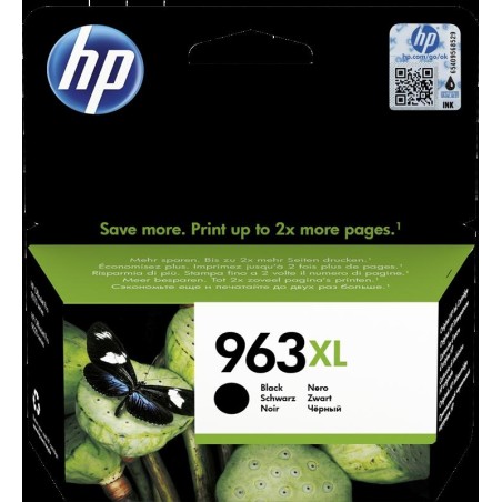 HP TINTA NEGRO OFFICEJET PRO ALL-IN-ONE 9010,9012,9014,9015,9016,9019,9020,9022,9025 - Nº 963XL