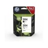 HP TINTA NEGRO + TRICOLOR (C/M/Y) DESKJET 3720 COMBO - Nº304 (PACK 4 COLORES)