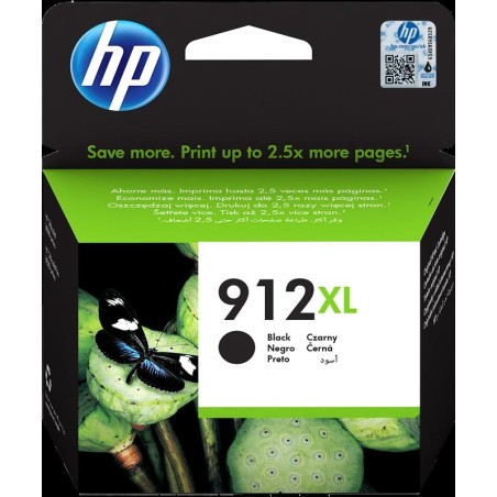 HP TINTA NEGRO DESKJET / DESKWRITER Nº912XL