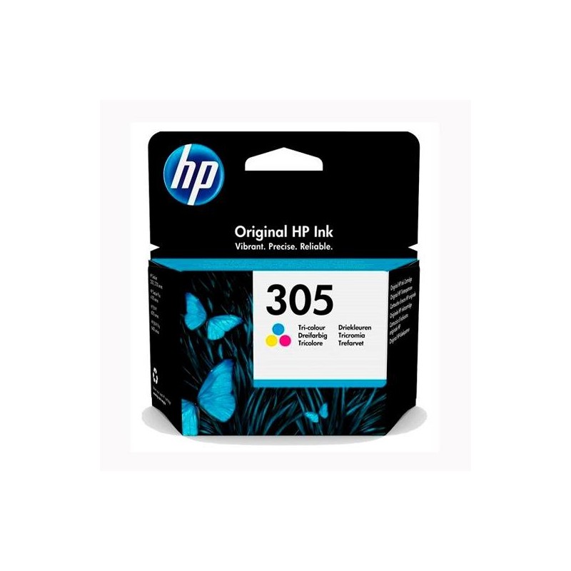 HP TINTA TRICOLOR DESKJET 2300, 2700 SERIE, PLUS 4100, ENVY 6000, PRO 6400, 4210E -Nº 305