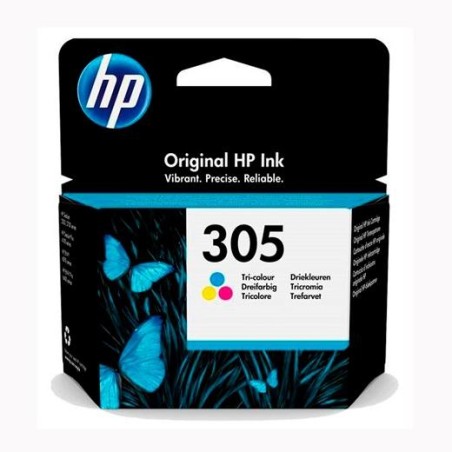 HP TINTA TRICOLOR DESKJET 2300, 2700 SERIE, PLUS 4100, ENVY 6000, PRO 6400, 4210E -Nº 305