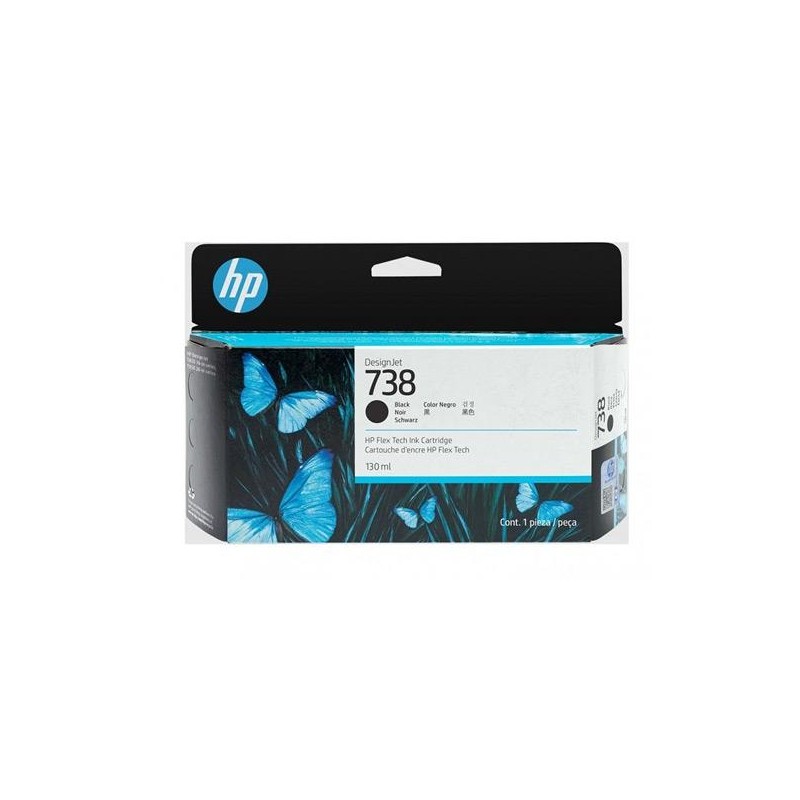 HP TINTA NEGRO DESIGNJET 738