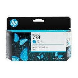 HP TINTA CIAN DESIGNJET 738