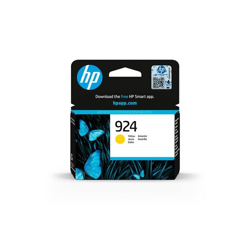 HP TINTA AMARILLO OFFICEJET/PRO 8120 AND 8130 SERIES. 500 P - Nº 924