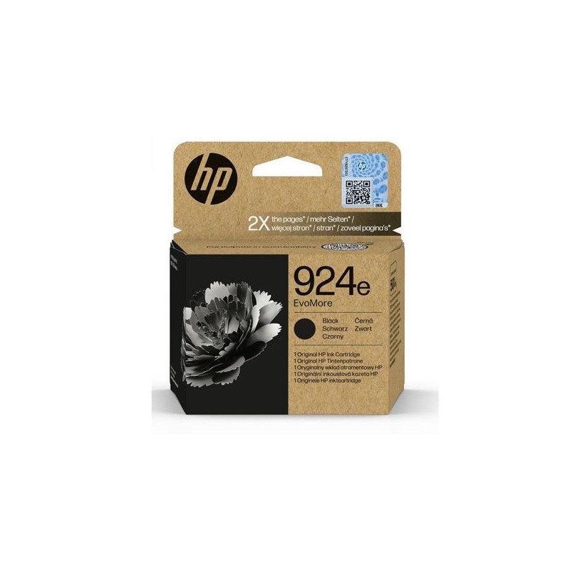 HP TINTA NEGRO 800P OFFICEJET PRO 8120, 8130 SERIES - 924E (ALTA CAPACIDAD XL)