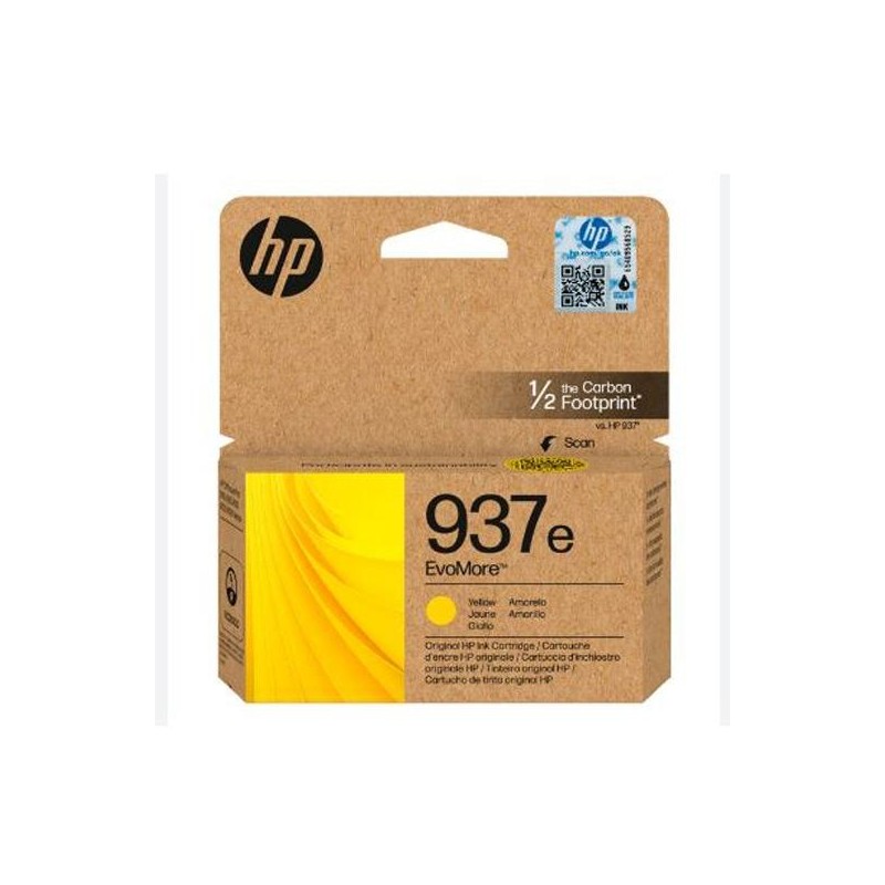 HP TINTA AMARILLO OFFICEJET PRO 9110, 9120, 9130, 9720, 9730 - Nº 937E (ALTA CAPACIDAD XL)