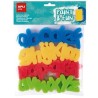 APLI SELLOS PAINT&FUN ESPONJA ABC BOLSA DE 26 C/SURTIDOS
