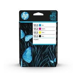 HP TINTA BK, C, M, Y, OFFICEJET PRO 7700, 8200, 8700 SERIES - Nº 953 *PACK DE 4*