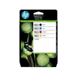 HP TINTA BK, C, M, Y, OFFICEJET PRO 9000 SERIES - Nº 963 *PACK DE 4*
