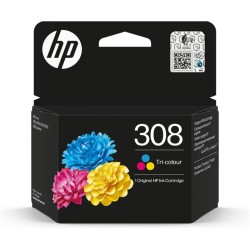 HP TINTA TRICOLOR ENVY SERIES 6110, 6120, 6130, 6520, 6530 - Nº 308