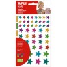 APLI GOMETS ESTRELLAS REMOVIBLES MULTICOLOR 624U 6 HOJAS C/SURTIDOS