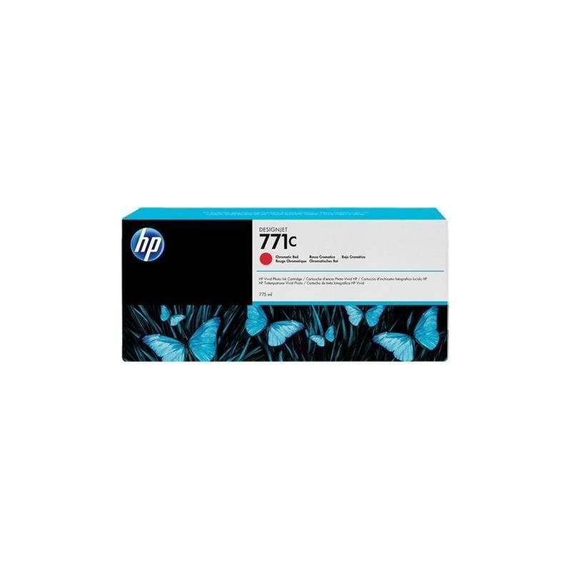 HP CARTUCHO DE TINTA DESIGNJET GF PARA Z6200 CRD 771C 775ML PK1 ROJO CROMÁTICO