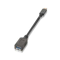 AISENS CABLE USB 3.1 GEN1 5GBPS 3A, TIPO USB-C/M-A/H, 15CM