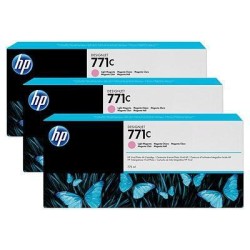 HP CARTUCHO GF PARA Z6200 CRD 771C, COLOR MAGENTA CLARO, PACK 3 UDS.