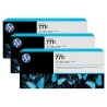 HP CARTUCHO GF PARA Z6200 CRD 771C, COLOR GRIS CLARO, PACK 3 UDS.