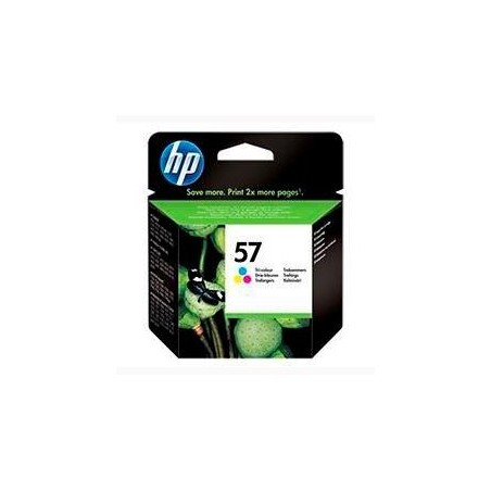 HP TINTA TRICOLOR DESKJET 5150/5550/5652/5850, PHOTOSMART 7150/7350/7345/7530/7550, PSC-1110 - Nº57