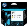 HP CABEZAL NEGRO MATE Y AMARILLO DESIGNJET T610/1100 - Nº72