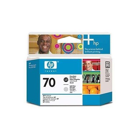 HP CABEZAL DE IMPRESION NEGRO Y GRIS CLARO FOTOGRÁFICO PHOTOSMART PRO B9180 - Nº70
