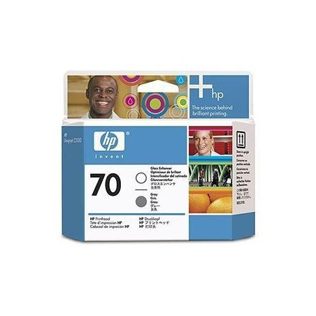 HP CABEZAL DE IMPRESIÓN POTENCIADOR DEL BRILLO Y GRIS DESIGNJET Z3100 - Nº70