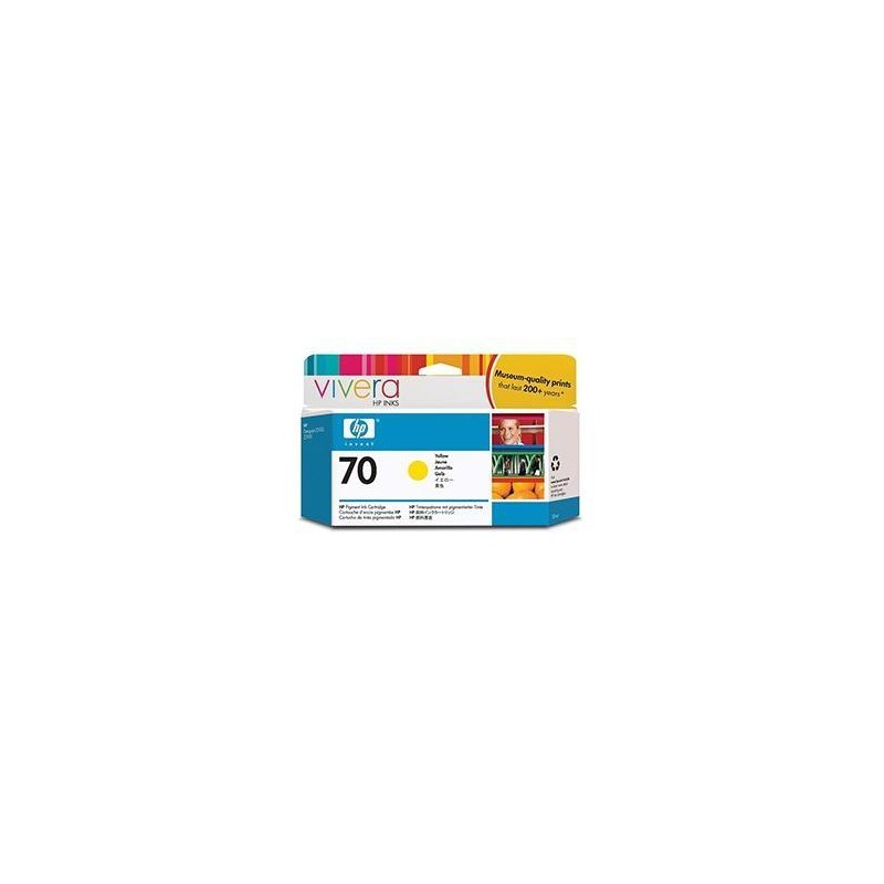 HP DESIGNJET Z2100/Z3100 Nº70 CARTUCHO AMARILLO