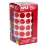 APLI GOMETS REDONDOS 10,5MM ROLLO ROJO -ROLLO 5192 UNIDADES-