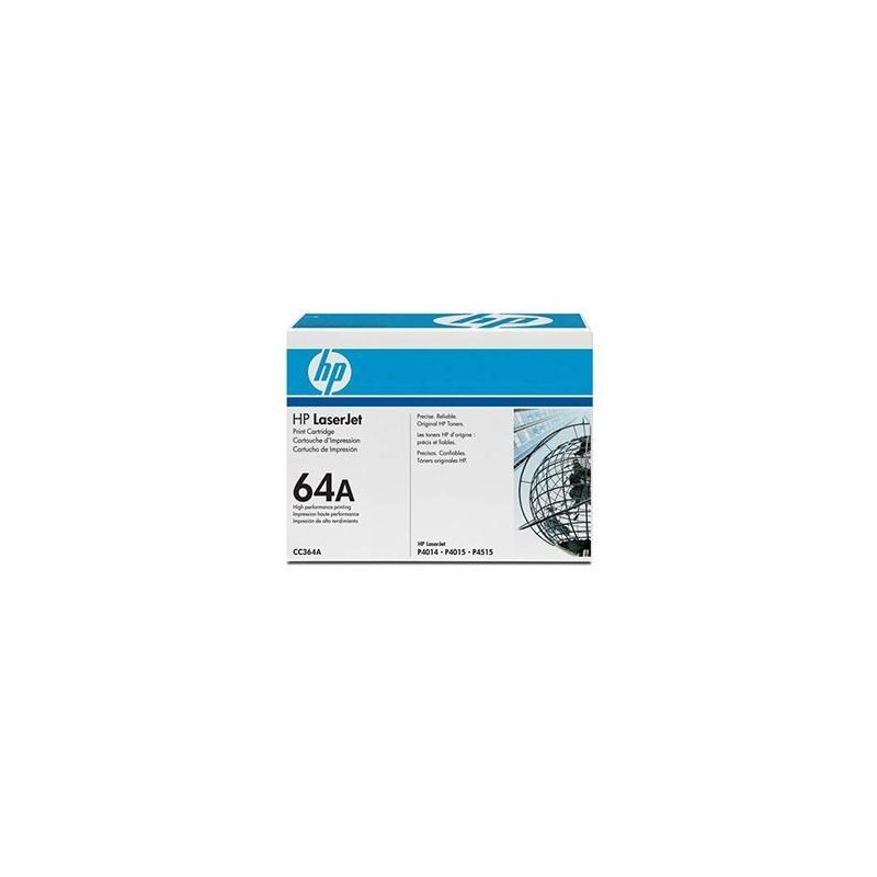 HP LASERJET P4014/P4015/P4515 TONER NEGRO (10.000 PÁG.) - 64 A