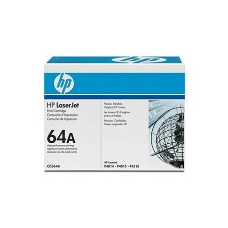 HP LASERJET P4014/P4015/P4515 TONER NEGRO (10.000 PÁG.) - 64 A
