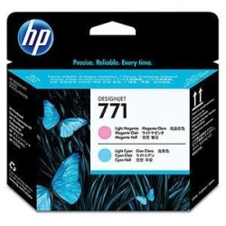 HP CABEZAL CIAN CLARO/MAGENTA CLARO DESIGNJET 771