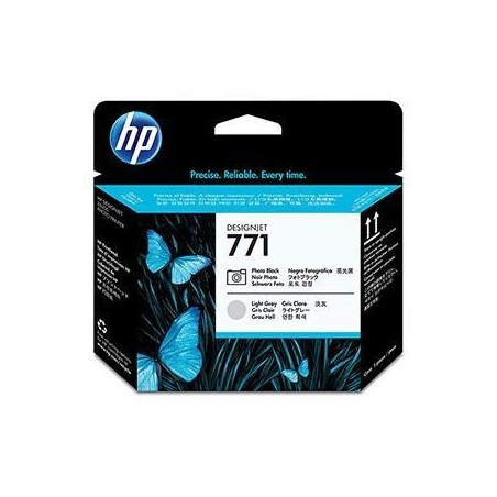 HP CABEZAL NEGRO FOTOGRÁFICO/GRIS CLARO DESIGNJET 771