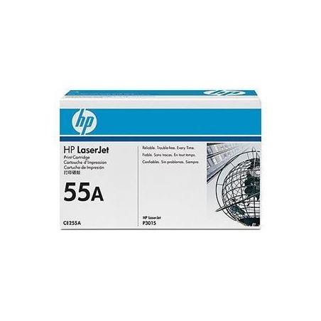 HP TONER NEGRO LASERJET P3011/P3015 - 55A