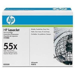 HP TONER NEGRO LASERJET P3011/P3015 - 55 X