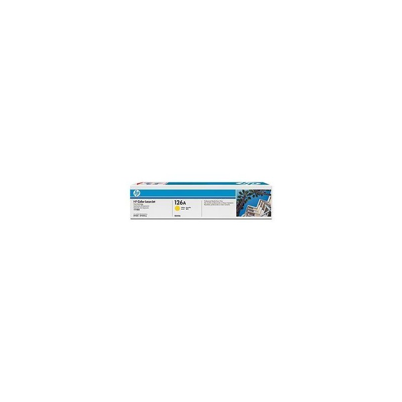 HP TONER AMARILLO LASERJET PRO 100 CP/1025NW/1025/1020 - 126A