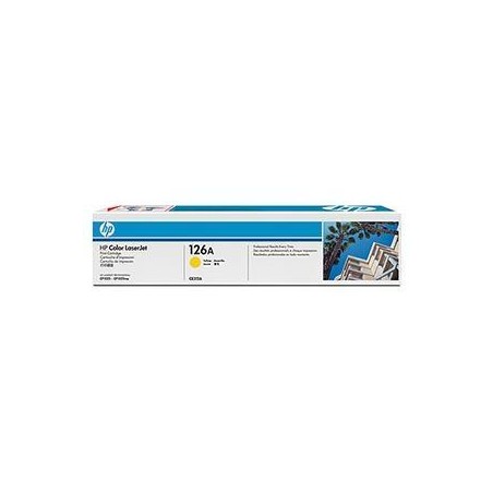 HP TONER AMARILLO LASERJET PRO 100 CP/1025NW/1025/1020 - 126A