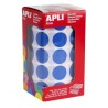 APLI GOMETS REDONDOS 20MM ROLLO AZUL
