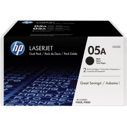 HP LASERJET P2035/2055D/2055DN TONER NEGRO (PACK 2)