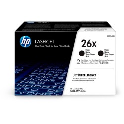 HP TONER NEGRO LASERJET PRO M402DN / M402N/ M402D / M426DW / M426FDN / M426FDW - 26X (PACK 2)