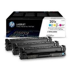 HP LASERJET PRO M252N 201X PACK 3 TONER ALTA CAPACIDAD CYAN/MAGENTA/YELLOW