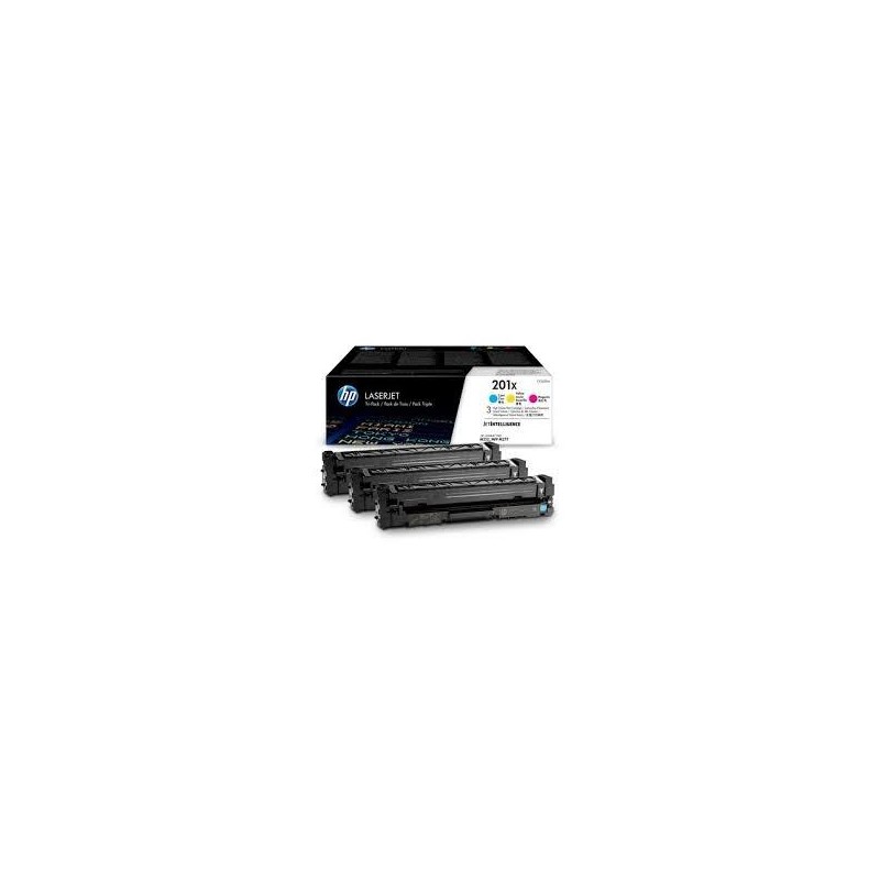 HP LASERJET PRO M252N 201X PACK 3 TONER ALTA CAPACIDAD CYAN/MAGENTA/YELLOW